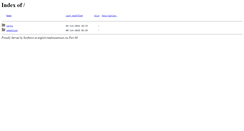 Desktop Screenshot of english.treehousemusic.nu